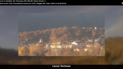 immagine della webcam nei dintorni di Canischio: webcam Lanzo Torinese
