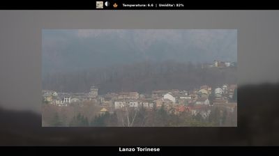 immagine della webcam nei dintorni di Pecetto Torinese: webcam Lanzo Torinese