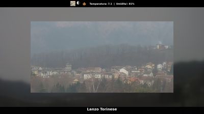 immagine della webcam nei dintorni di Viù: webcam Lanzo Torinese
