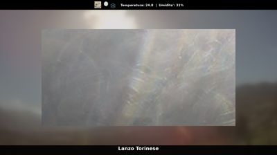 immagine della webcam nei dintorni di Cantoira: webcam Lanzo Torinese