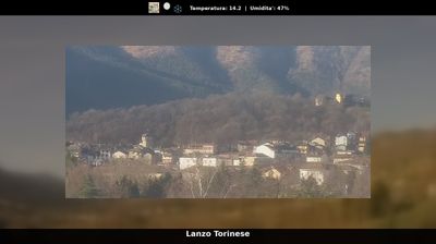 immagine della webcam nei dintorni di Pecetto Torinese: webcam Lanzo Torinese