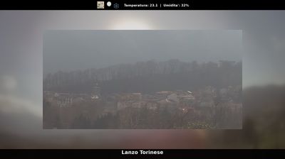 immagine della webcam nei dintorni di Forno Canavese: webcam Lanzo Torinese