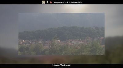 immagine della webcam nei dintorni di Viù: webcam Lanzo Torinese