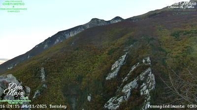 immagine della webcam nei dintorni di Pacentro: webcam Pennapiedimonte