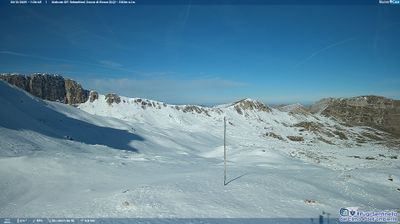 immagine della webcam nei dintorni di Ortona dei Marsi: webcam Rocca di Mezzo