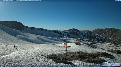 immagine della webcam nei dintorni di Sant'Eusanio Forconese: webcam Rocca di Mezzo