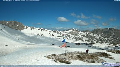 immagine della webcam nei dintorni di Ofena: webcam Rocca di Mezzo