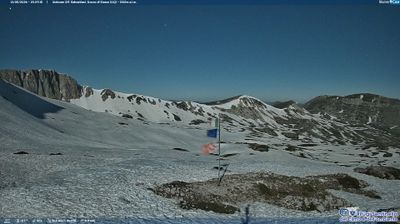 immagine della webcam nei dintorni di Rocca di Cambio: webcam Rocca di Mezzo