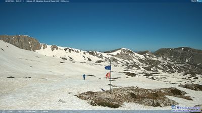 immagine della webcam nei dintorni di Ovindoli: webcam Rocca di Mezzo
