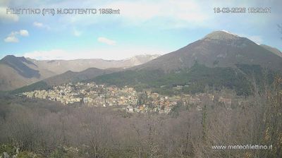 immagine della webcam nei dintorni di Campo Staffi: webcam Filettino