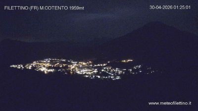 immagine della webcam nei dintorni di Sora: webcam Filettino