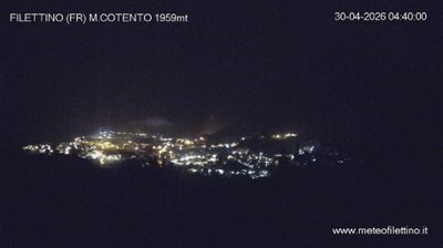 immagine della webcam nei dintorni di Collepardo: webcam Filettino