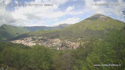 immagine della webcam nei dintorni di Campo Catino: webcam Filettino