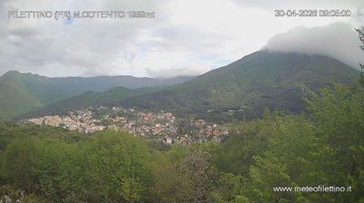 immagine della webcam nei dintorni di Civitella Roveto: webcam Filettino