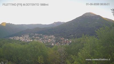 immagine della webcam nei dintorni di Genazzano: webcam Filettino