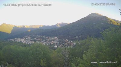 immagine della webcam nei dintorni di Cervara di Roma: webcam Filettino