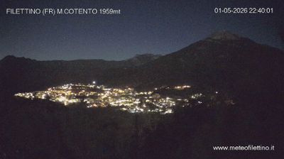 immagine della webcam nei dintorni di Frosinone: webcam Filettino