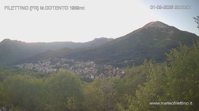 immagine della webcam nei dintorni di Castelliri: webcam Filettino