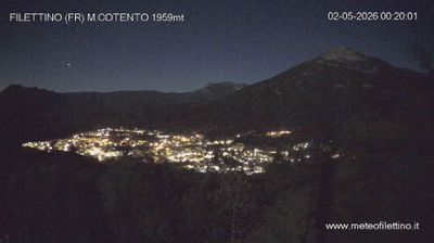 immagine della webcam nei dintorni di Castellafiume: webcam Filettino