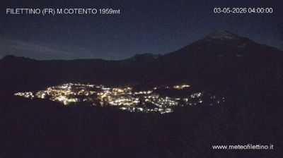 immagine della webcam nei dintorni di Frosinone: webcam Filettino
